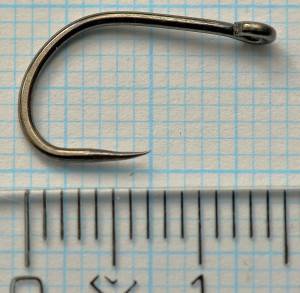 Barbless # 5 Ichiban tube fly hook - A Fishmadman hook to use with Chernobyl ant tube flies