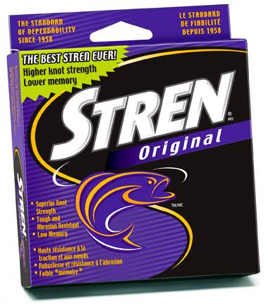 Stren Original super nylon line til forfang - hvis du fisker med store fluer