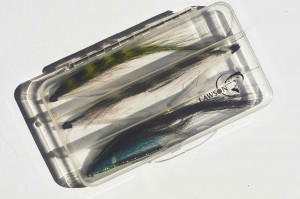 fly box for big sunray shadow tube flies