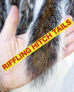 Riffling hitch fly tying