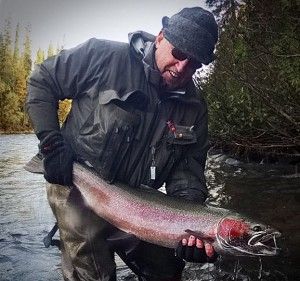 Loren Irving - steelhead fisher