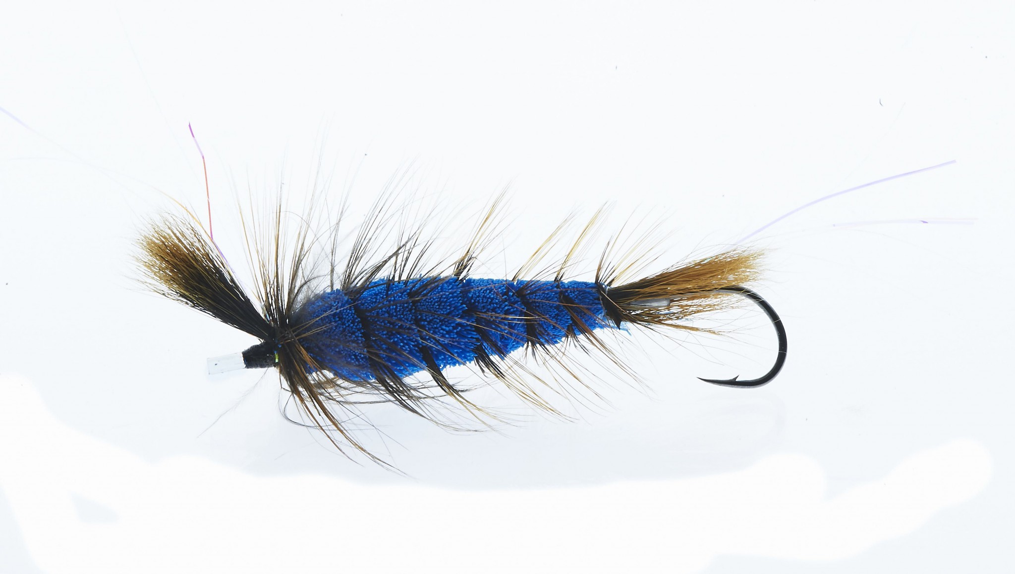 Smurf Bomber dry fly