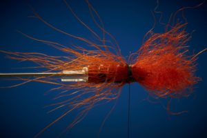 Tying the Black & Orange Copper tube fly 4