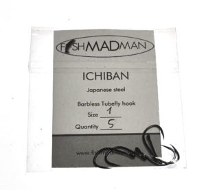 Ichiban Barbless Tube hook #1 (5 pc.)