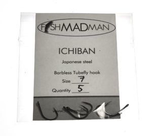 Ichiban Barbless Tube hook #7 (5 pc.)