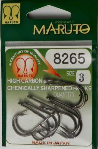 Maruto 8265 # 3 tube fly hook