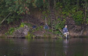 Salmon fishing in Lagan