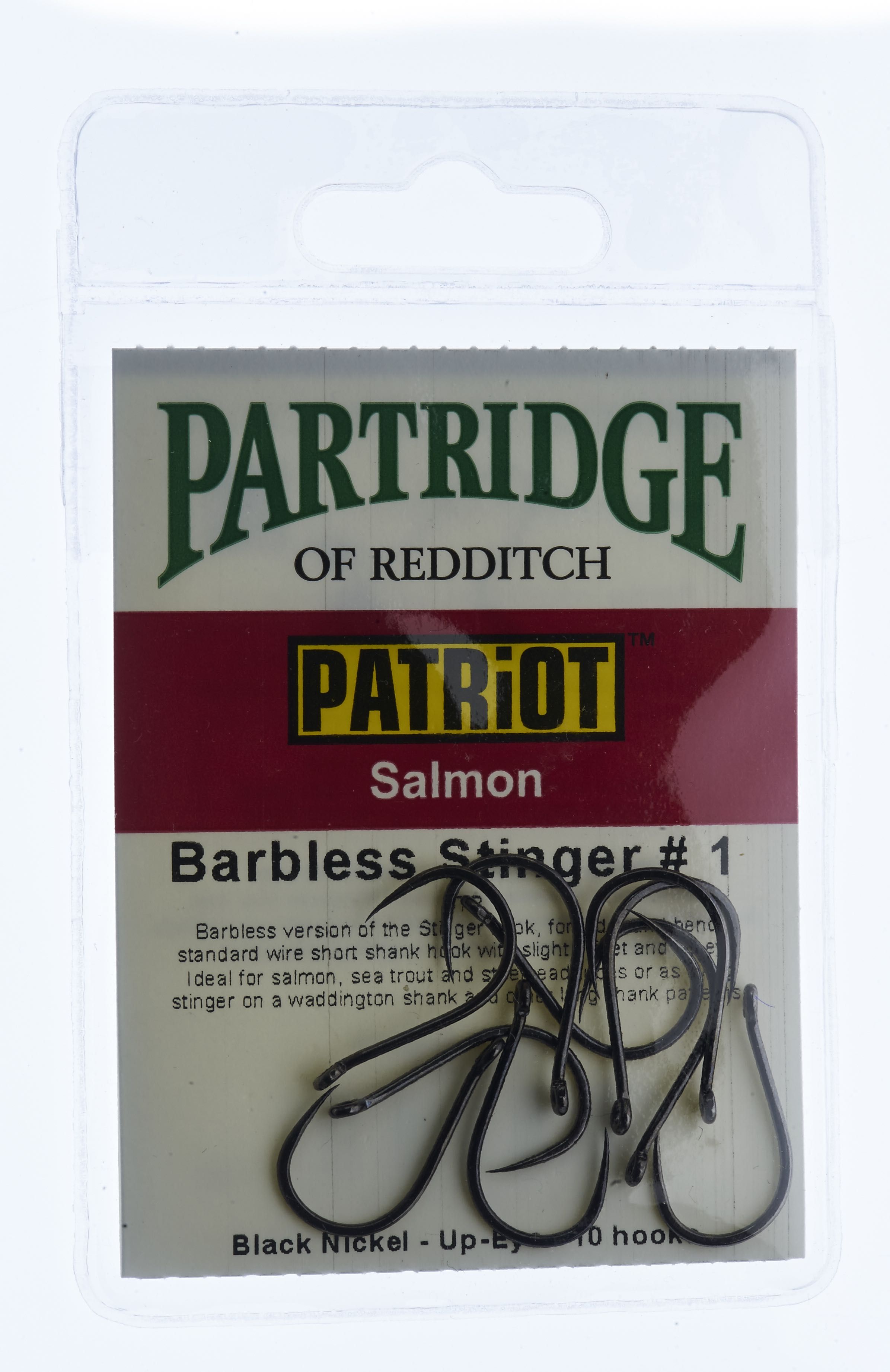 Patriot Barbless Stinger # 1 Partridge