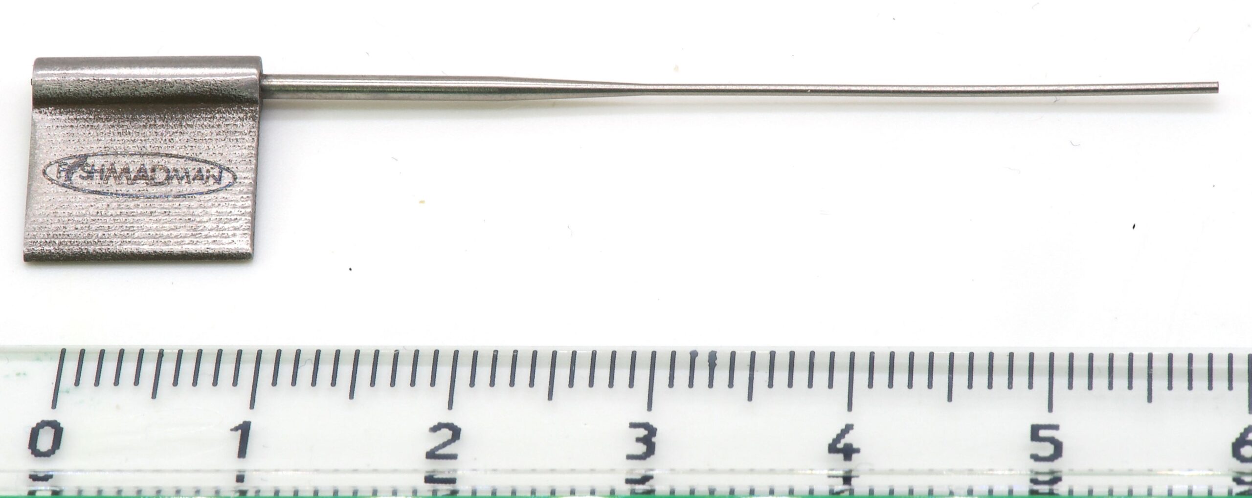 Thin tube fly tying needle