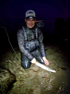surface fishing for sea trout