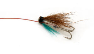 Riffling hitch tube fly