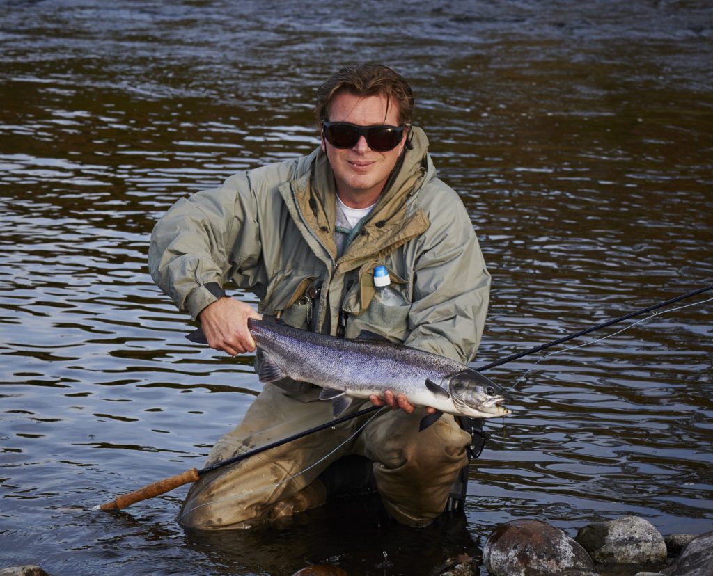 Jerry Rothman salmon on micr frances fly