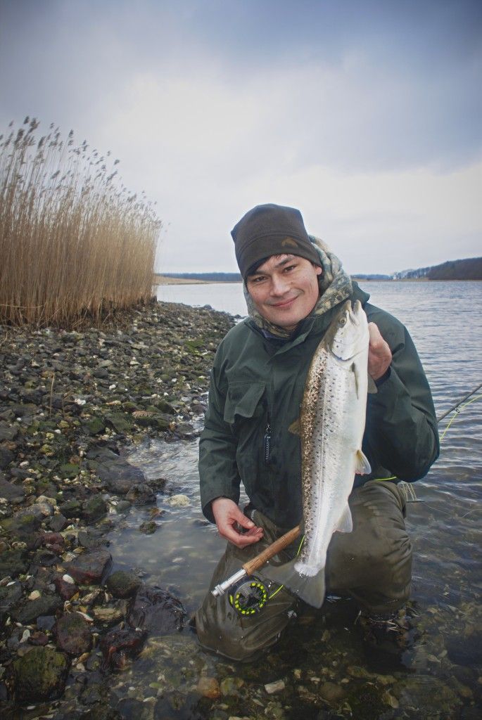 kyst rør fluer - sea trout fishing