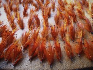 salmon shrimp fly