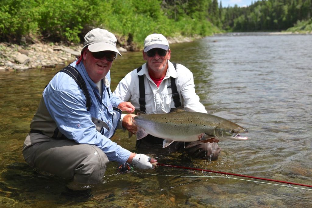 Ian Martin - salmon on monster tube caddis