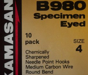 KAMASAN B980 Specimen Eyed Size 4