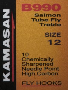 KAMASAN B990 Salmon Tube Fly Treble Size 12