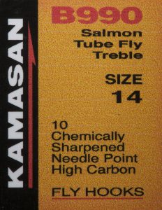 KAMASAN B990 Salmon Tube Fly Treble Size 14