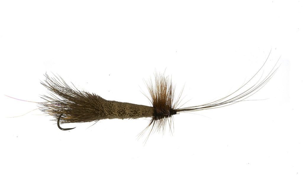 Monster Tube Caddis salmon dry fly