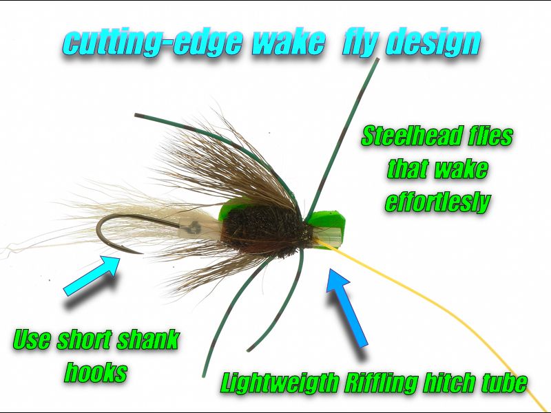 steelhead fly design on tube