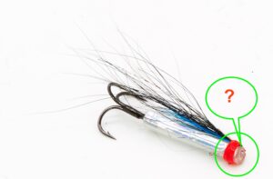 Tube riffling hitch fly - hole in front